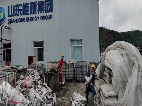 阳朔厂房地面下沉注浆加固